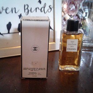 Vintage 2oz. Chanel No5 eau de cologne